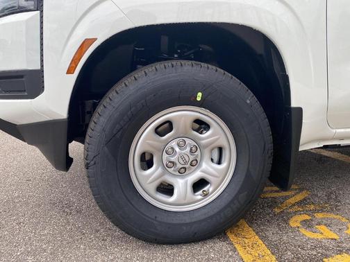 Glacier White 2026 Nissan Frontier S