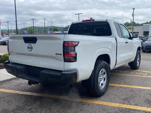 Glacier White 2026 Nissan Frontier S