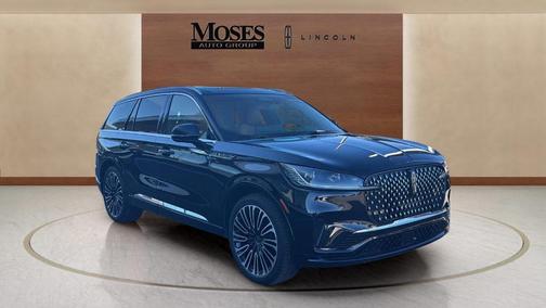 Infinite Black Metallic 2025 Lincoln Aviator Black Label AWD