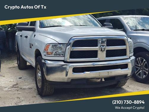 Bright White Clearcoat 2018 RAM 2500 Tradesman Crew Cab 4x2 6'4' Box