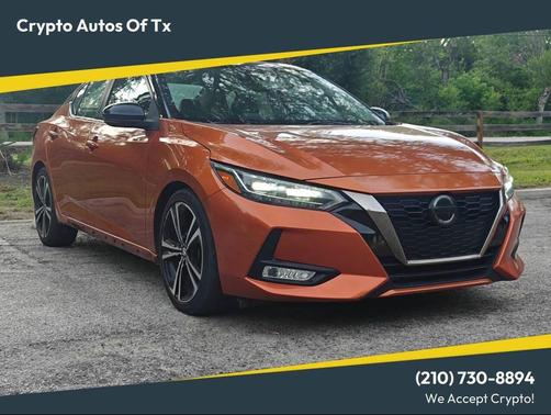 Monarch Orange/Super Black 2020 Nissan Sentra SR