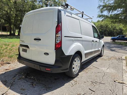 Frozen White 2020 Ford Transit Connect XL Cargo Van