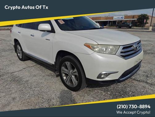 Blizzard Pearl 2012 Toyota Highlander Limited