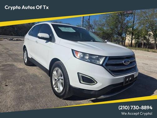 Oxford White 2018 Ford Edge SEL