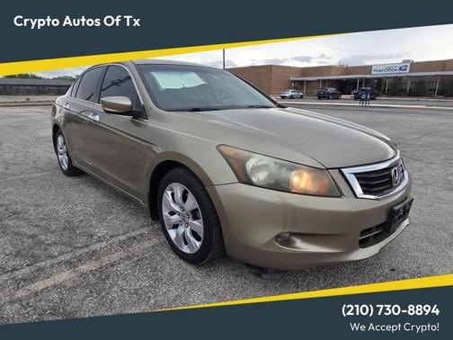 Gold 2008 Honda Accord EX