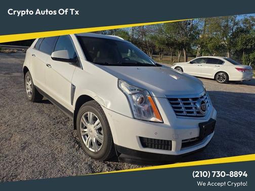 White 2014 Cadillac SRX Luxury Collection