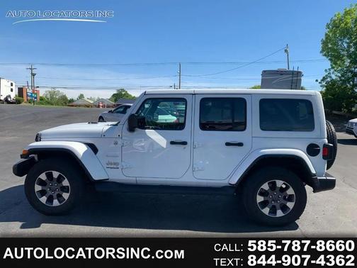 Bright White 2021 Jeep Wrangler Unlimited Sahara