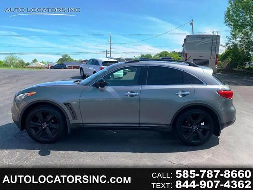 Graphite Shadow 2016 INFINITI QX70 Base