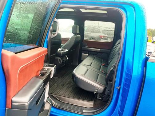 Blue 2021 Ford F-150 Lariat