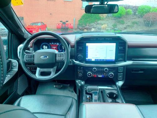 Blue 2021 Ford F-150 Lariat