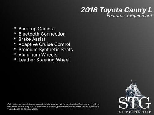 Photo 2 of 27 of 2018 Toyota Camry SE
