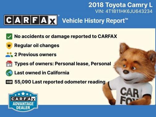 Photo 5 of 27 of 2018 Toyota Camry SE