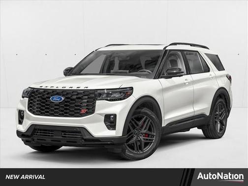 Star White Metallic Tri-Coat 2026 Ford Explorer ST