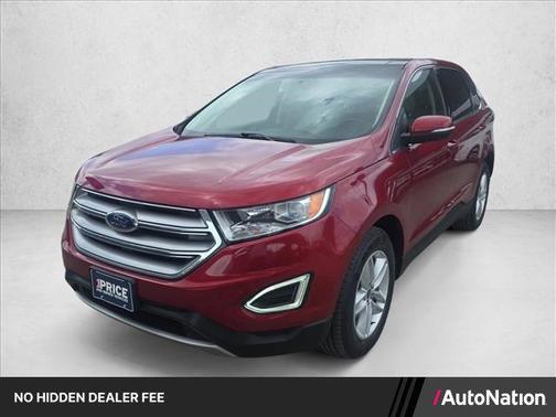 Ruby Red Metallic Tinted Clearcoat 2018 Ford Edge SEL