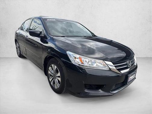 Black 2013 Honda Accord LX