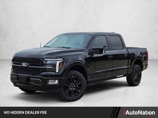 Agate Black Metallic 2025 Ford F-150 Platinum