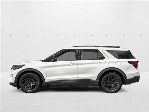 Star White Metallic Tri-Coat 2026 Ford Explorer ST