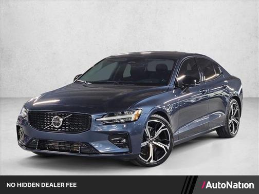 Denim Blue Metallic 2024 Volvo S60 B5 AWD Plus Dark Theme