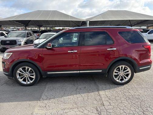 Ruby Red Metallic Tinted Clearcoat 2018 Ford Explorer Limited