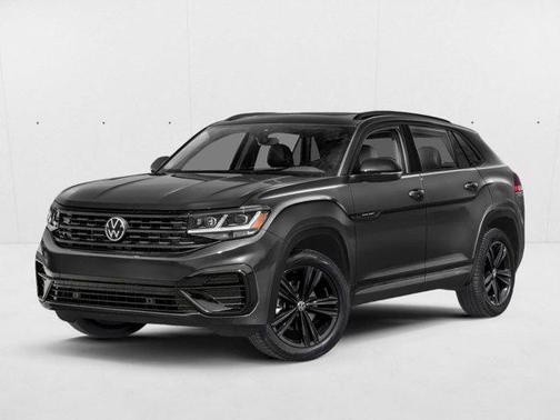 Pure Gray 2023 Volkswagen Atlas Cross Sport 3.6L V6 SEL R-Line