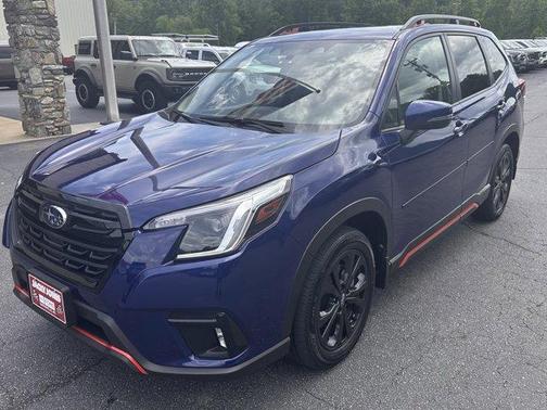 Sapphire Blue Pearl 2024 Subaru Forester Sport