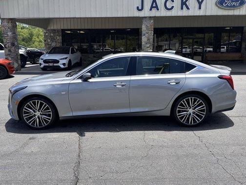 Silver Metallic 2025 Cadillac CT5 Premium Luxury AWD