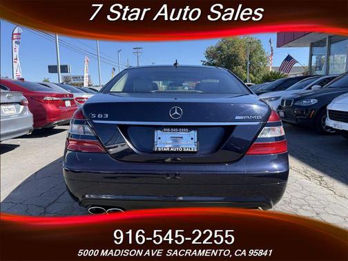 2008 Mercedes-Benz S-Class S 63 AMG