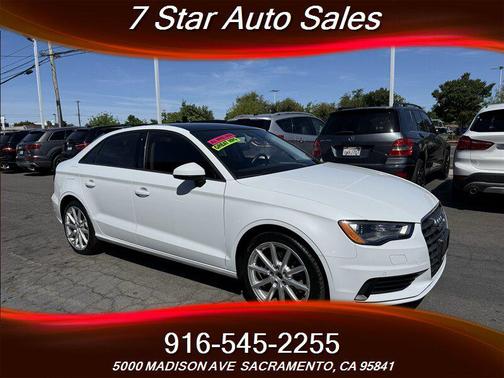 Glacier White Metallic 2015 Audi A3 1.8T Premium
