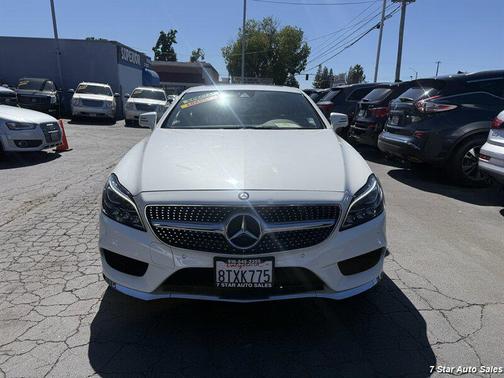 designo Diamond White Metallic 2015 Mercedes-Benz CLS-Class CLS 400