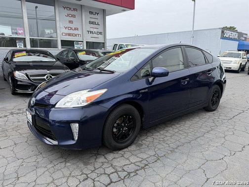 Nautical Blue Metallic 2012 Toyota Prius Four