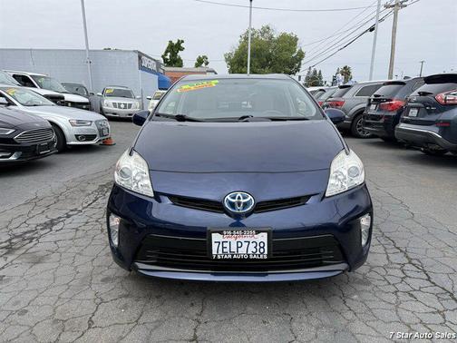 Nautical Blue Metallic 2012 Toyota Prius Four
