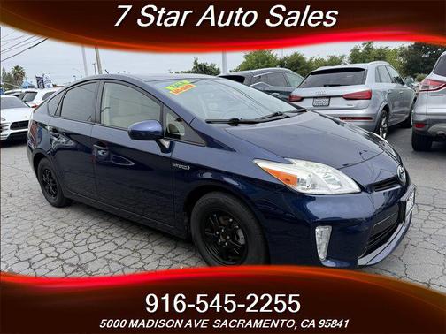 Nautical Blue Metallic 2012 Toyota Prius Four