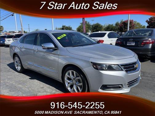 Silver Ice Metallic 2016 Chevrolet Impala LTZ