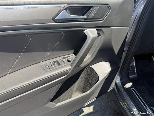 Platinum Gray Metallic 2023 Volkswagen Tiguan 2.0T SE R-Line Black