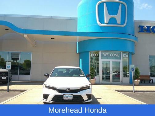 Platinum White Pearl 2022 Honda Civic