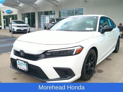 Platinum White Pearl 2024 Honda Civic