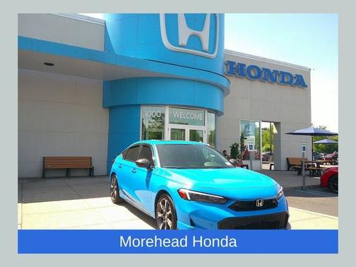 Boost Blue Pearl 2025 Honda Civic Hybrid