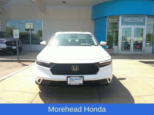 Platinum White Pearl 2025 Honda Accord Hybrid