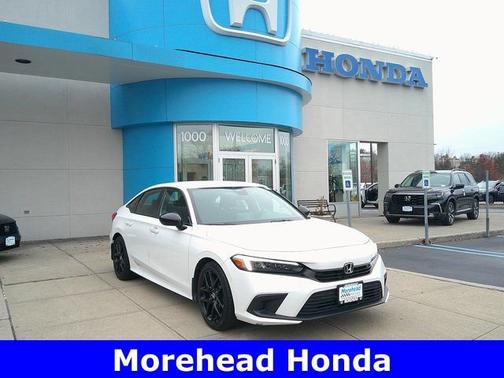 Platinum White Pearl 2023 Honda Civic Sedan