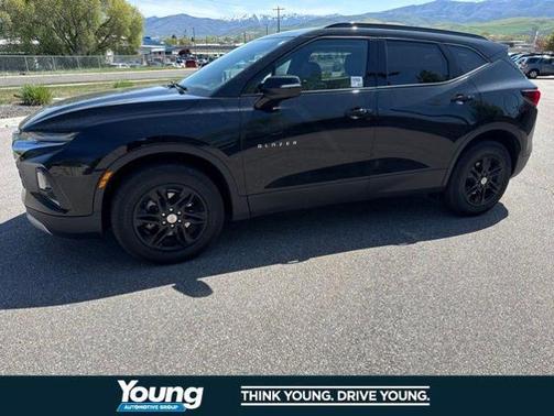 Black 2022 Chevrolet Blazer LT W/3LT