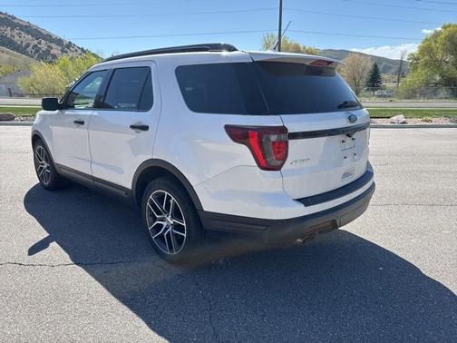 WHITE PLATINUM MET TRI-COAT 2019 Ford Explorer SPORT