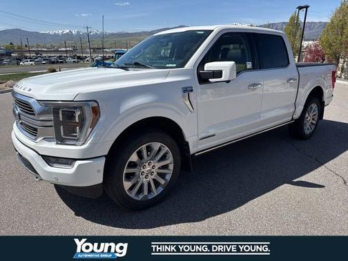 STAR WHITE METALLIC TRICOAT 2023 Ford F-150 LIMITED