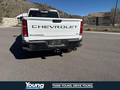 Summit White 2025 Chevrolet Silverado 3500 LTZ