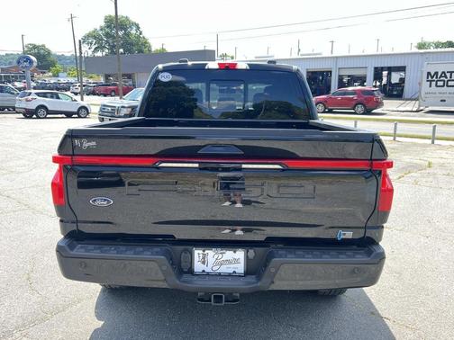 Agate Black Metallic 2023 Ford F-150 Lightning LARIAT