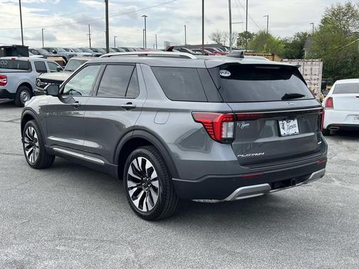 Carbonized Gray Metallic 2026 Ford Explorer Platinum