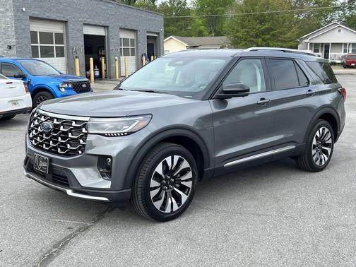 Carbonized Gray Metallic 2026 Ford Explorer Platinum
