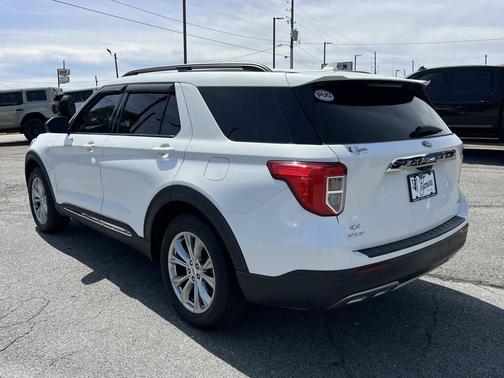 Star White Metallic Tri-Coat 2020 Ford Explorer XLT