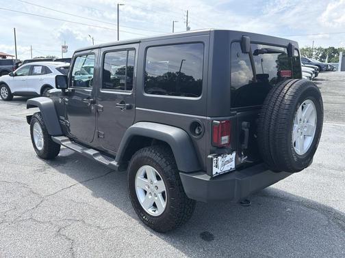 Granite Crystal Metallic Clearcoat 2018 Jeep Wrangler JK Unlimited Sport