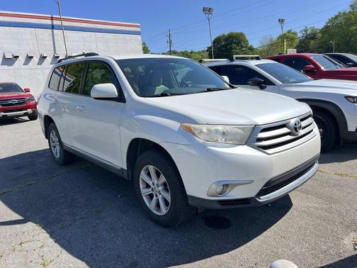 Blizzard Pearl White 2011 Toyota Highlander SE