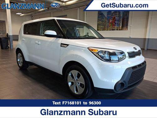 Clear White 2015 Kia Soul Base